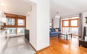 Apartament przy Arkadia 2 Sypialnie Balkon Widok 8 Pietro Metro Gdanska Garaz